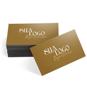 CARTÕES DE VISITA COUCHÊ 300G LAMINAÇÃO FOSCA  FRENTE E VERSO - 4X4 - 1000unid