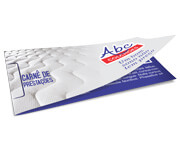 CARNÊS CAPA DE CARNÊ COUCHÊ 300G VERNIZ UV TOTAL FR - 4X4 - 100unid